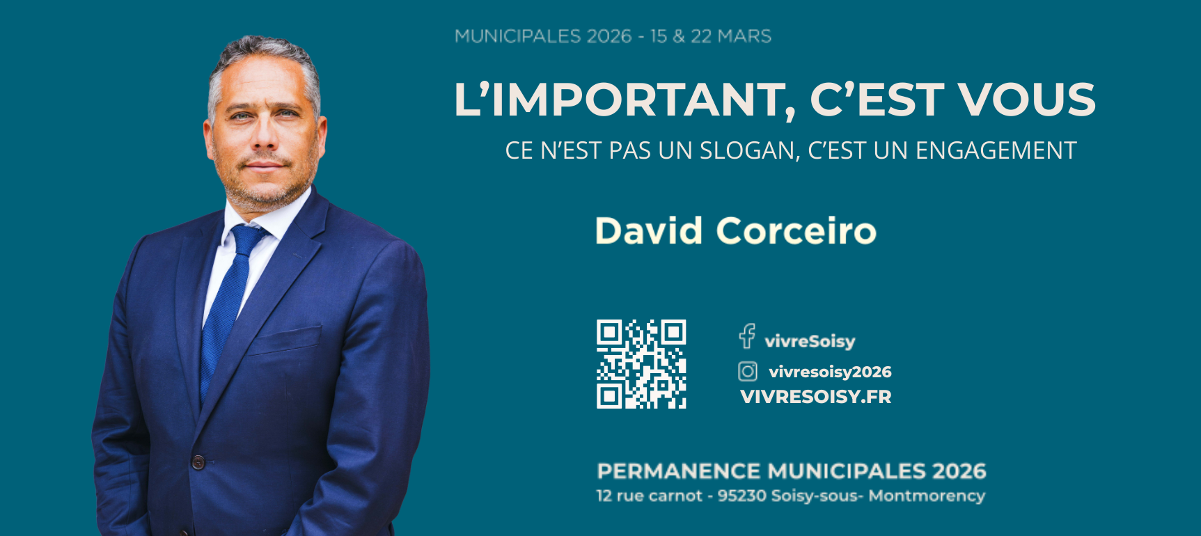 L'important, c'est vous Ce n'est pas un slogan, c'est un engagement